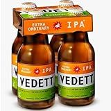 Kit Cerveja Belga VEDETT IPA 330ml Pack 4 Garrafas 