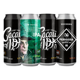 Kit Cerveja Bodebrown Mago Houblon Perigosa Cacau Ipa Lata