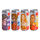 Kit Cerveja Dama Bier Weiss Pilsen Stout Ipa Lata 473ml