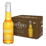 Kit Cerveja Premium Gold Puro Malte Long Neck Com 18 Unidades 210ml Império