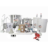 Kit Cervejeiro 40l Fog 12c Moedor Disco Controlador