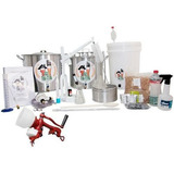 Kit Cervejeiro Cerveja Artesanal 20l Moedor De Disco