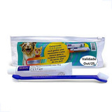Kit Cet Pasta Oral Dental Enzimática Cães E Gatos Virbac 70g