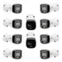 Kit Cftv 10 Cameras Full Color Intelbras Full Hd Day Night