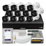 Kit Cftv 12 Cameras