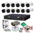 Kit Cftv 25 Câmeras Intelbras 1220 Full Hd Dvr 16 Canais 1tb