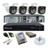 Kit Cftv 4 Câmeras Fullsec E Gravador Dvr Com Hd 250gb