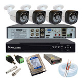 Kit Cftv 4 Cameras