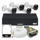 Kit Cftv 4 Cameras