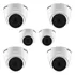 Kit Cftv 6 Cameras Intelbras 1mp 720p Infra Day Night 
