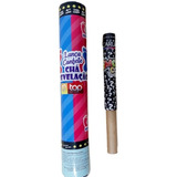 Kit Chá Revelação 1 Lança Confete Pezinho 1 Fumaça 20mm