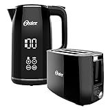 Kit Chaleira Digital 1 7L E Torradeira Black Oster 127V