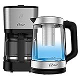Kit Chaleira Elétrica Oster Tea E Cafeteira Inox Compacta 127V