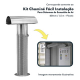 Kit Chaminé 60mm Westaflex Para Aquecedores Gás