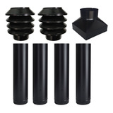 Kit Chamine Churrasqueia Preto