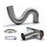 Kit Chamine Westaflex 90mm X 3m Para Aquecedor A Gás