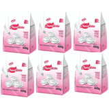 Kit Chantilly Em Pó Chantilinho 400g Com 6 Unidades Mix