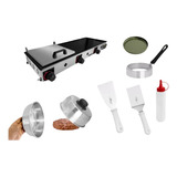 Kit Chapeira 90x30 C  Prensa C  6 Acessórios Úteis Promoção