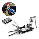 Kit Chave Bike Ferramenta 12 Funções C Extrator De Corrente