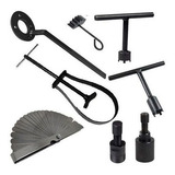 Kit Chave Castelo 125 150 Fixador Saca Calibre Cinta