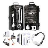 Kit Chave De Precisão 115 Peças Celular iPhone Notebook Pc