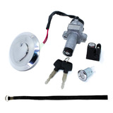 Kit Chave Ignição Cg 150 Até 2008 Magnetron Tampa Tanque