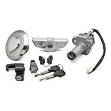 Kit Chave Ignição Com Tampa Tanque Trava Cg Titan 150 04 08