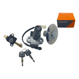 Kit Chave Ignição Honda Cbx250 Twister 2006 A 2008 3 Peças 