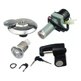 Kit Chave Ignição Honda Cg Titan 150 Ks es sed 04 08 4pçs