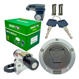 Kit Chave Ignição Tampa Tanque Titan 160 Flex 2018 A 2022