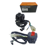 Kit Chave Luz Partida Emergência Hunter 125 Se 2004 A 2008