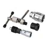 Kit Chave Movimento Central Corrente Bike Extrator Pedivela