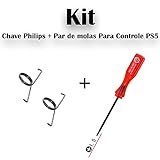 Kit Chave Philips Par De Molas Controle Ps5 Playstation 5