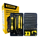 Kit Chave Precisão Pro 115 Peças Completo Reparo Portátil