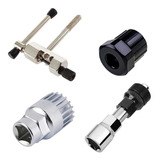 Kit Chaves Bike Corrente Extrator Pedivela Movimento Central
