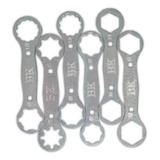 Kit Chaves Com 12 Ferramentas Para Suspensão De Bike