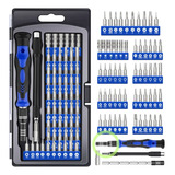 Kit Chaves De Precisão Torx Phillips Fendas Estrela 60 Em 1