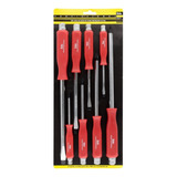 Kit Chaves Fenda philips Profissional Cromo Vanadio 8pçs Eda