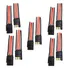 Kit Chicote Com 4 Vias De 4mm - 5 Unidades