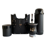 Kit Chimarrão Mateira Feminina Térmica Cuia Porta Erva