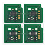 Kit Chip Toner Xerox Phaser 7800 Ref Br 4 Cores