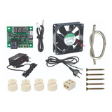 Kit Chocadeira Termostato fonte resistencia cooler cabo Acd1