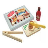 Kit Churrasco De Madeira