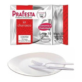 Kit Churrasco Descartável Reforçado P 30 Pessoas