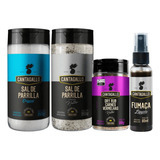 Kit Churrasco Sal De Parrilla Dry Ruby E Fumaça Liquida