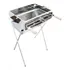 Kit Churrasqueira A Carvão Inox C/ Grelha 50x40
