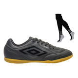 Kit Chuteira Futsal Umbro Class Footballer Original E Meião
