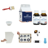 Kit Cianotipia Essencial  Químicos   Mini lab Completo
