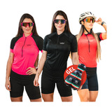 Kit Ciclismo Feminino Conjunto