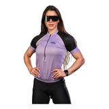 Kit Ciclismo Feminino Conjunto Camisa Bermuda Forro Gel Pro 